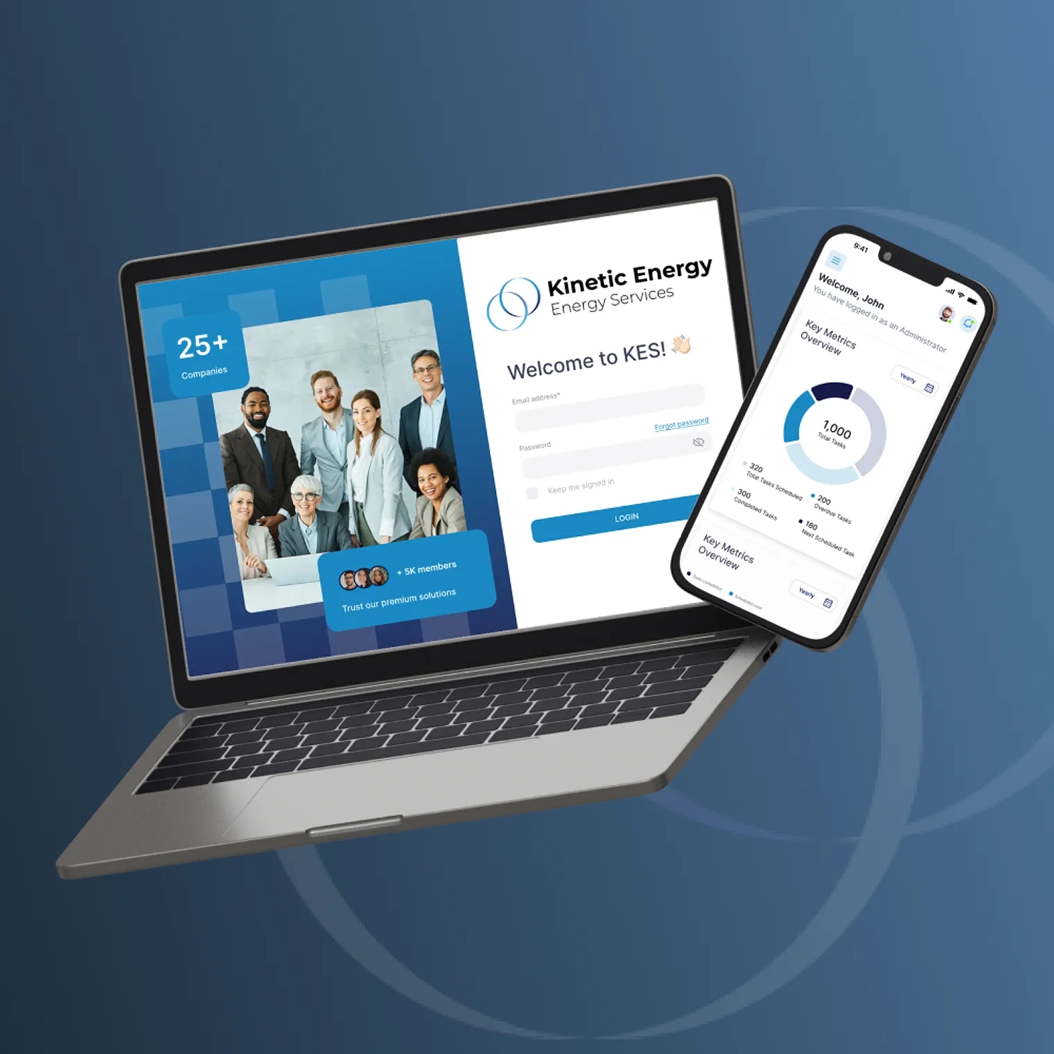 Kinetic Energy hero visual