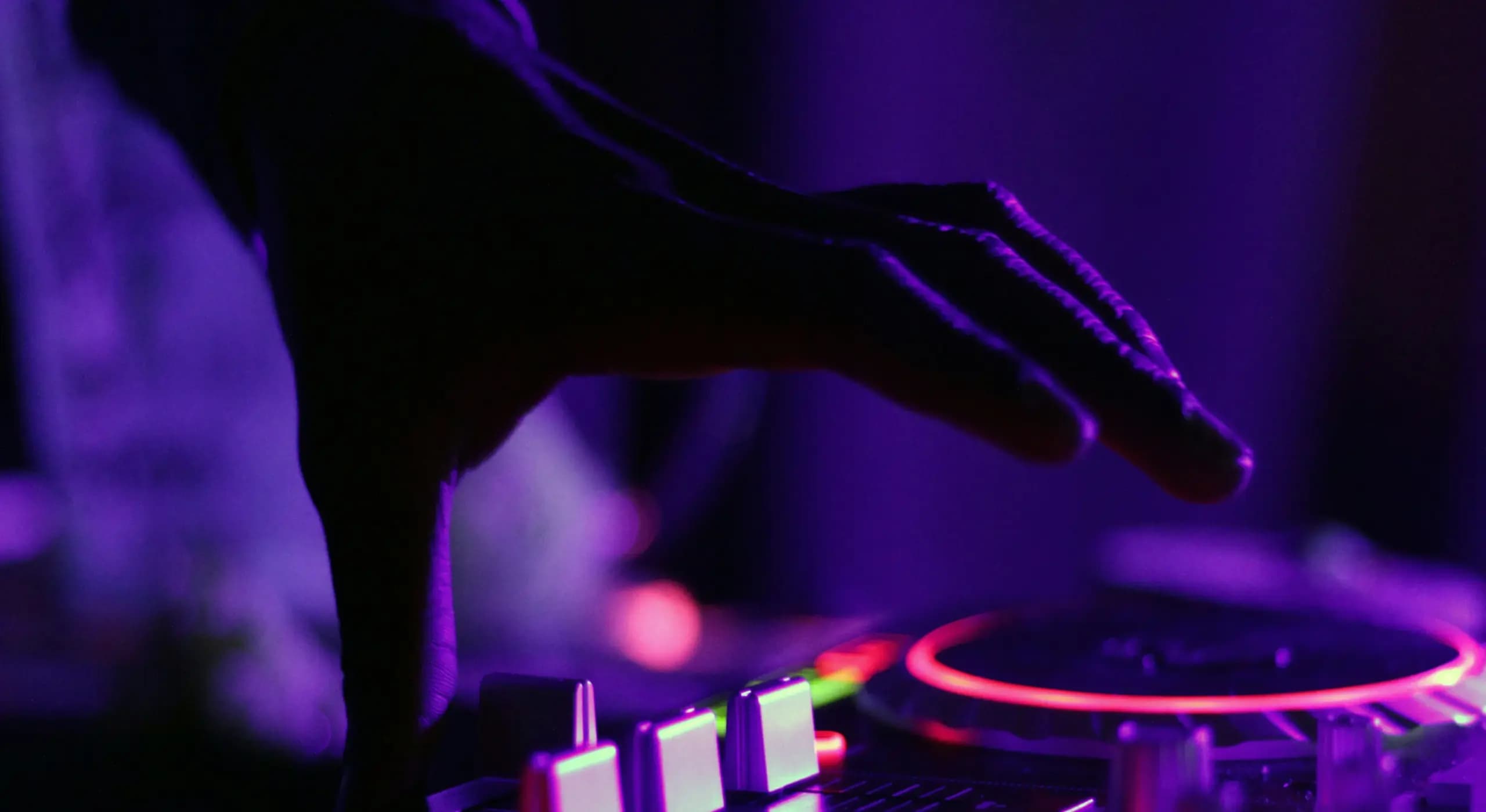 Live performance environment representing Howwe talent discovery and event booking
