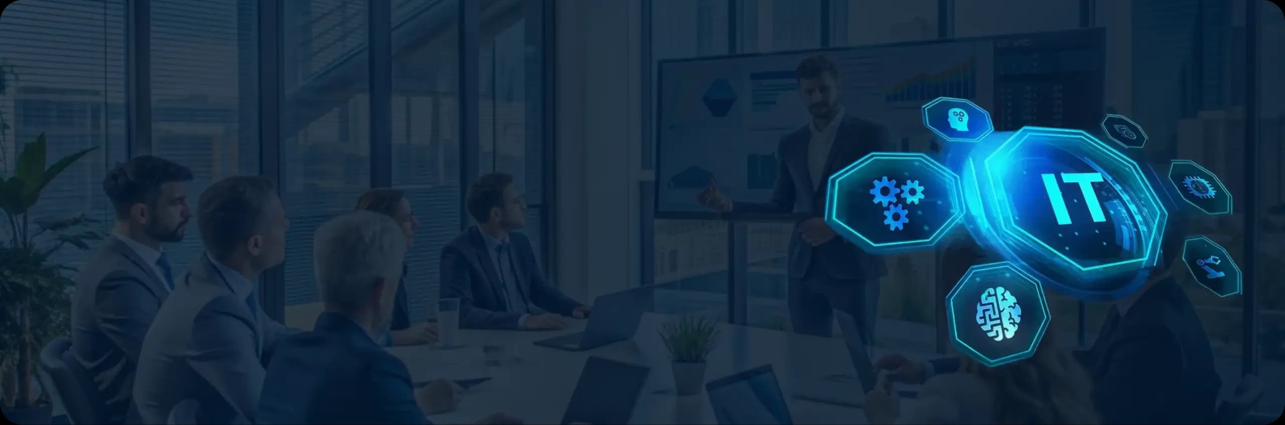 AI consulting illustration