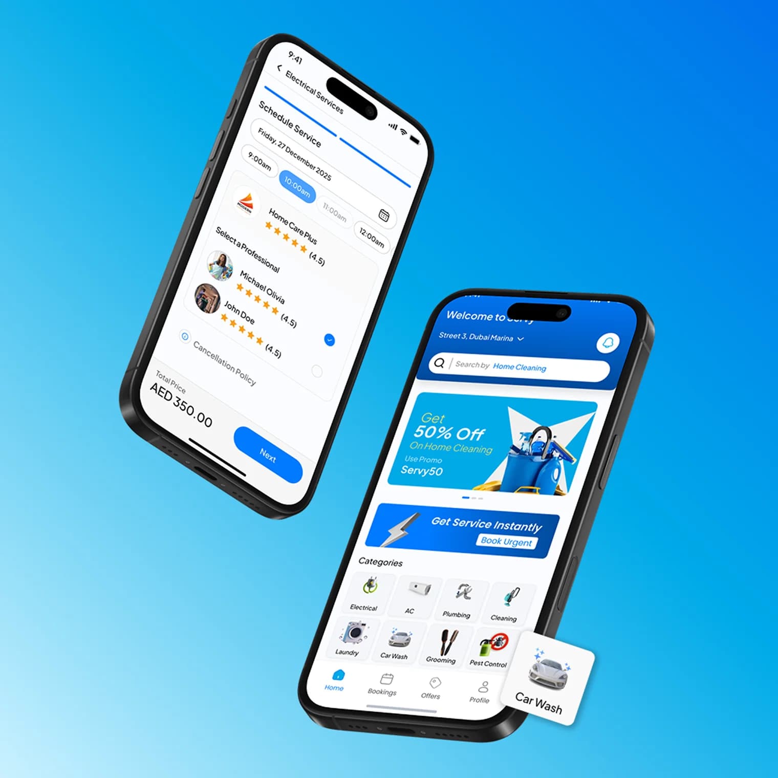 Servy product preview