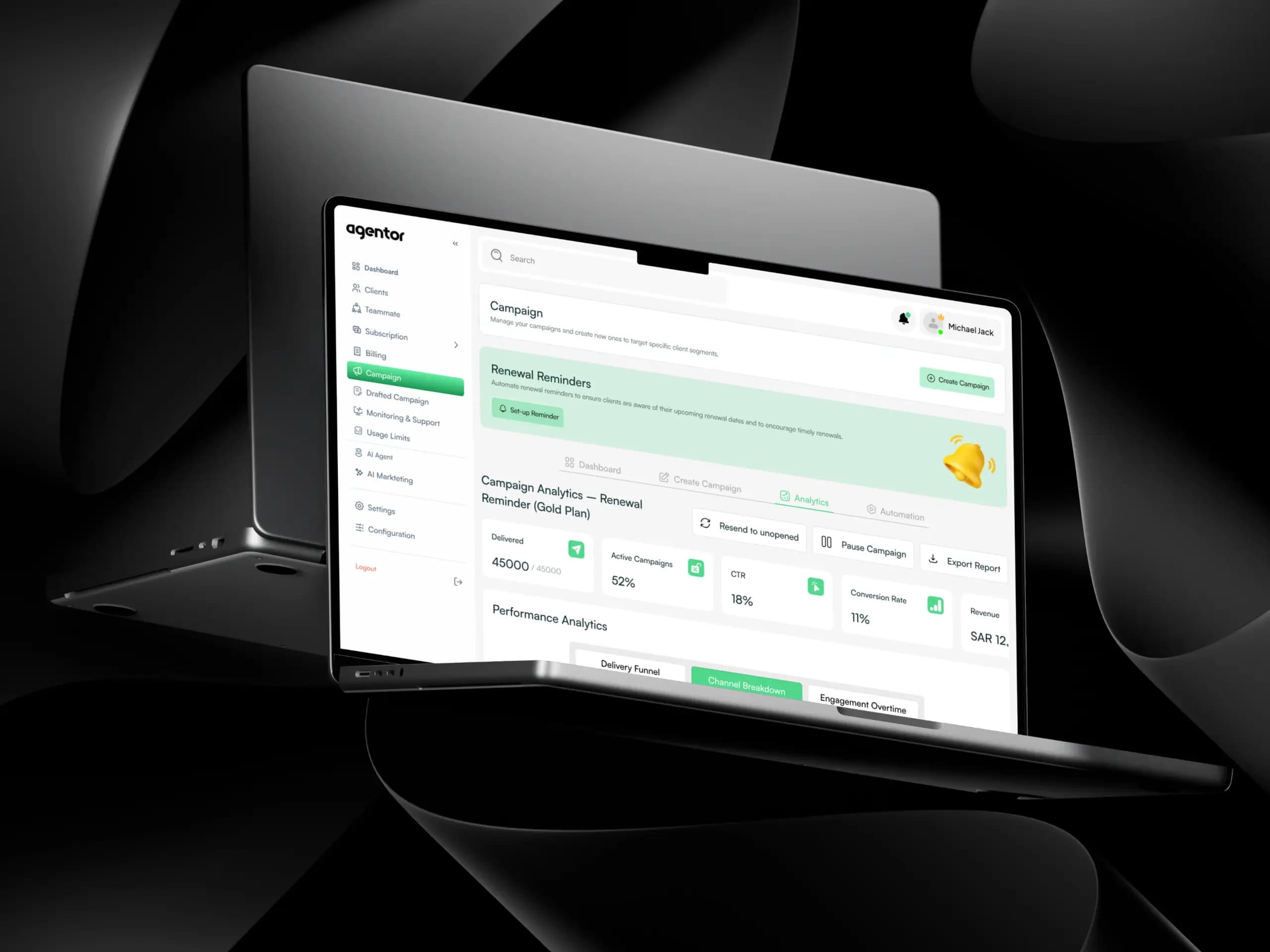 Agentor product preview