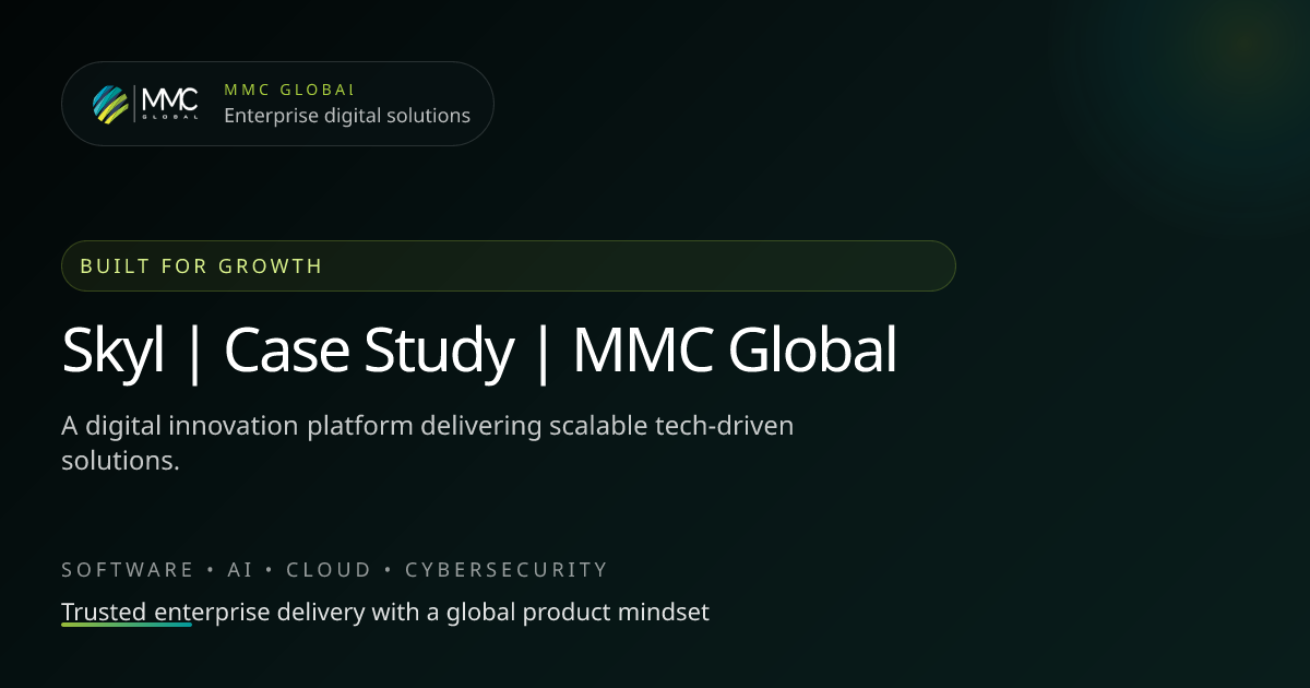 Skyl | Case Study | MMC Global