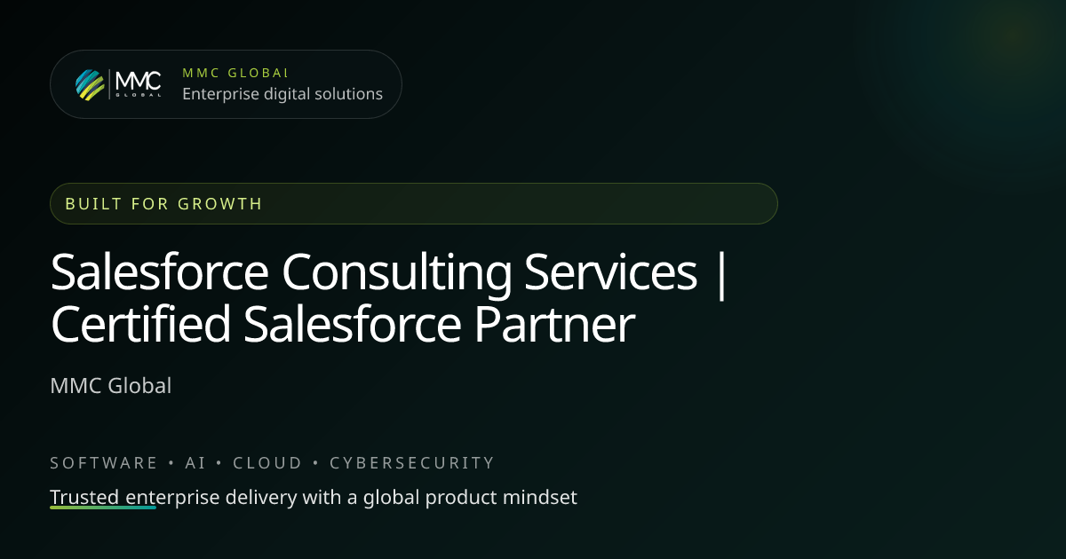 Salesforce Consulting Services | Certified Salesforce Partner