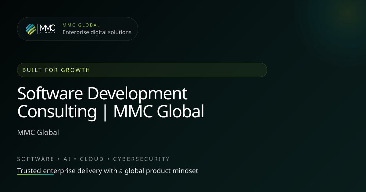 Software Development Consulting | MMC Global