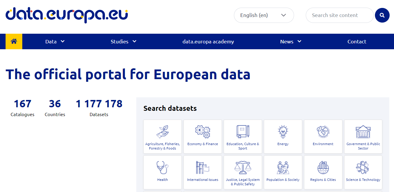 open data in europe