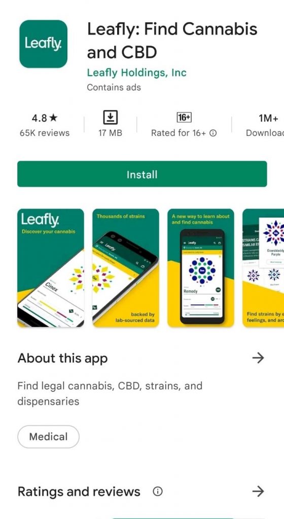 Weed apps leafly