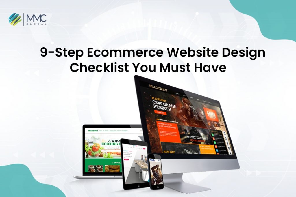 9-Step Ecommerce Website Design Checklist You Must Have
