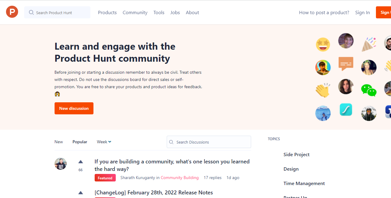 product hunt