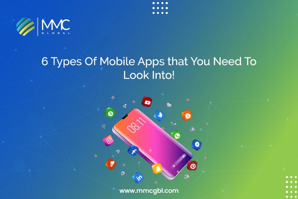 6 Types Of Mobile Apps