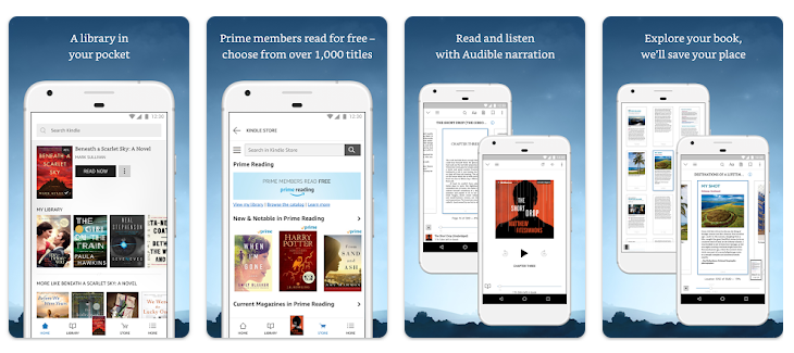 Amazon Kindle book app

