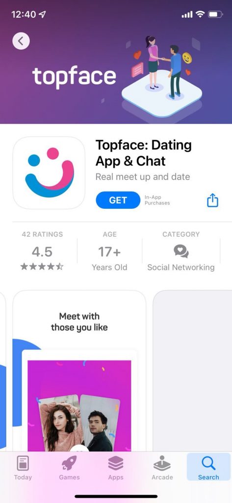 Topface app