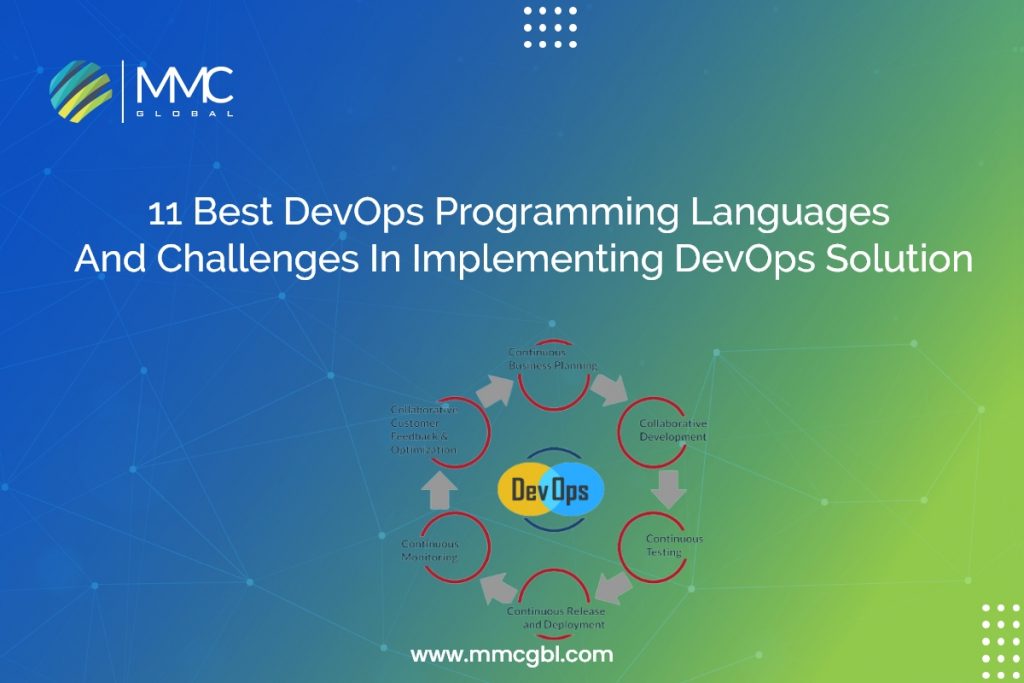 11 Best DevOps Programming Languages And Challenges In Implementing DevOps Solution