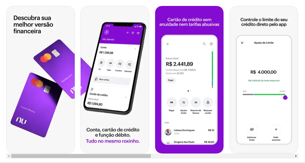 Nubank fintech app