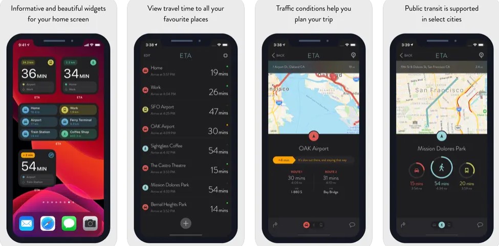 ETA - Transport mobile app
