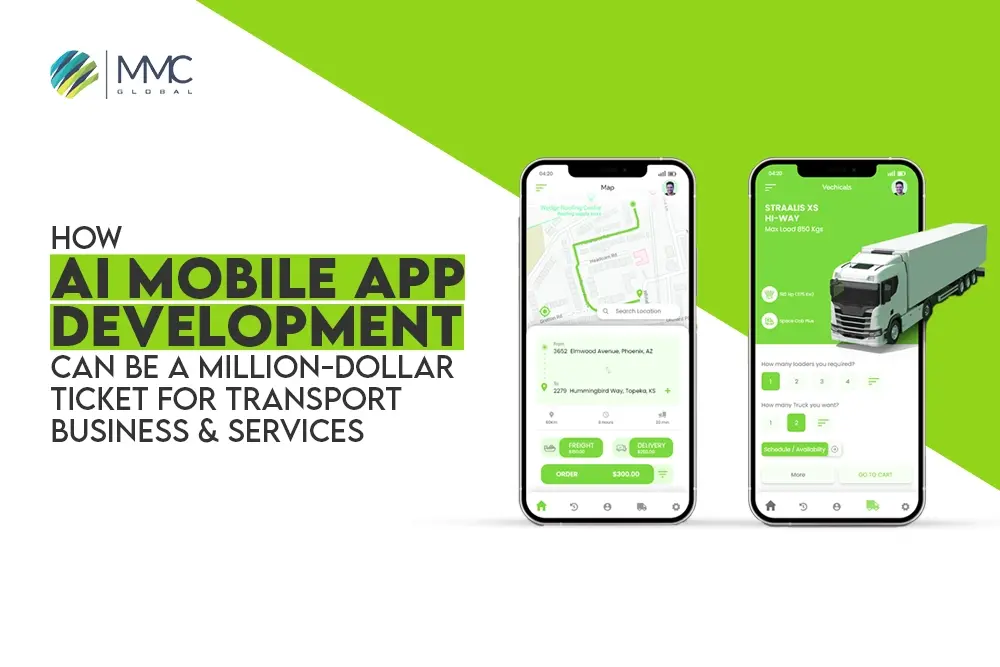 AI Mobile App Development for Transport