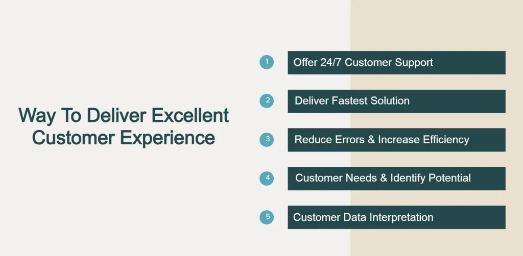 Ways to deliver excellent customer experience